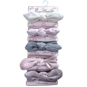 Bow Fancy Baby Girls Hair Accessories Bow Headband 5 Pack NWT